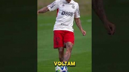 Everton Cebolinha e Allan voltam a treinar com o Grupo do Flamengo #shorts