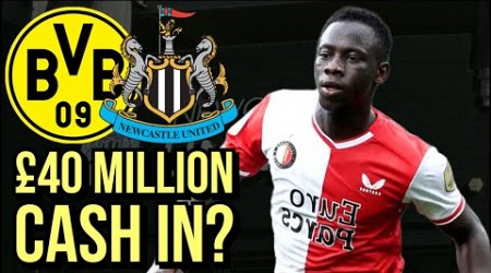 Dortmund ‘KEY TARGET’ £40 MILLION Newcastle Star Yankuba Minteh!