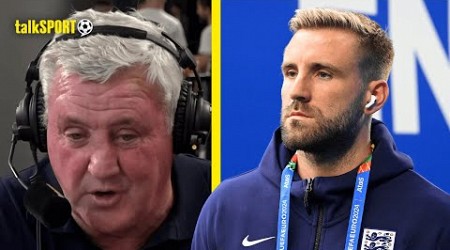 Steve Bruce QUESTIONS If Luke Shaw Will Be Able To PLAY WELL For England After Long Injury Lay-Off 