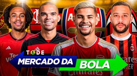 OFERTA do ARSENAL por B. GUIMARÃES l PEPE QUER jogar no BR l ZIRKZEE quer o UNITED l DEPAY no MILAN