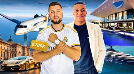 TRĂIESC CA ȘI KYLIAN MBAPPÉ LA REAL MADRID PENTRU 24 DE ORE!!