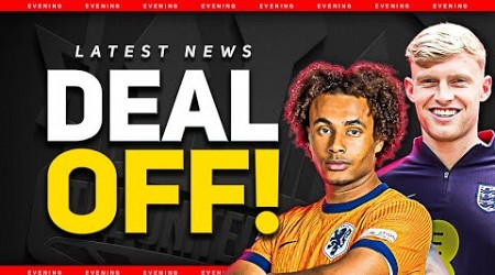 Branthwaite DEAL OFF! Zirkzee Transfer in Doubt? Man Utd Transfer News