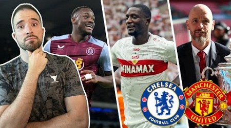 Chelsea Deciding Who To SWAP For Jhon Duran? | Guirassy To Chelsea? | Ten Hag EXPLAINS Staying?