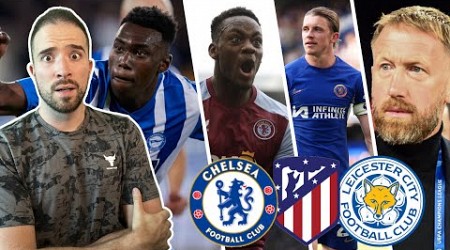 Chelsea Want Duran Or Omorodion?! No Guirassy? | Atletico Bid For Gallagher? | Potter To Leicester?