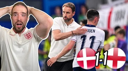 SOUTHGATE OUT! HE DOESN&#39;T LEARN! PALMER DISRESPECTED! ENGLAND ARE RESTRICTED! | Denmark 1-1 England