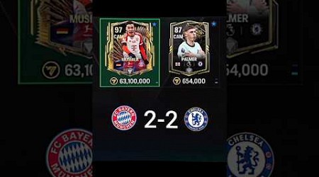 FC BAYERN VS CHELSEA IN FC MOBILE 24 #fcmobile24