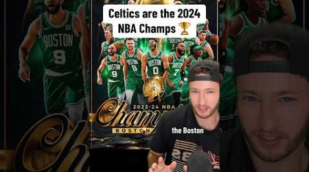 CELTICS ARE NBA CHAMPIONS 