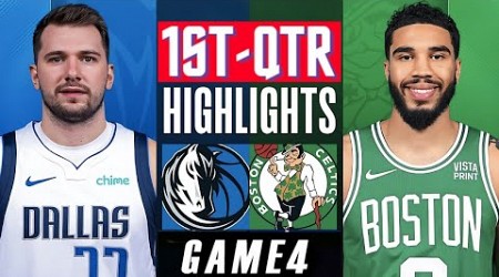 Dallas Mavericks vs. Boston Celtics - Game 4 Highlights HD 1st-QTR | June 14 | 2024 NBA Finals