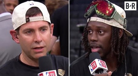 Jrue Holiday &amp; Brad Stevens Talk Celtics Winning 2024 NBA Championship | NBA GameTime