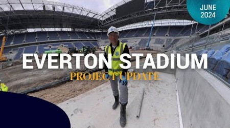 &quot;The fans will be SO CLOSE to the pitch!&quot; | Alan Stubbs visits Everton Stadium