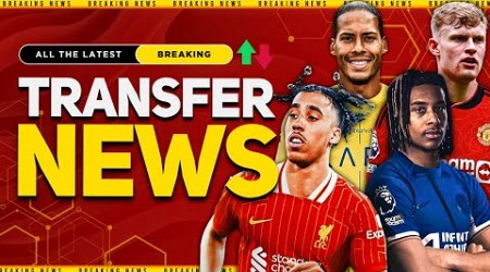 Man Utd AGREE Branthwaite TERMS! | Saudi TARGET Van Dijk | Olise SOON! Newcastle Shortlist Madueke!