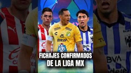 Fichajes Confirmados de la Liga MX 2024 #deportes #futbol