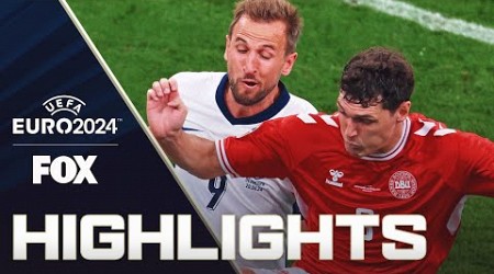 Denmark vs. England Highlights | UEFA Euro 2024