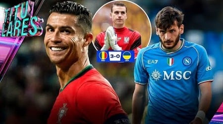 ERRORES de LUNIN y GOLEAN a UCRANIA | CRISTIANO HASTA 2026 | ARDE KVICHA; quiere irse del NAPOLI