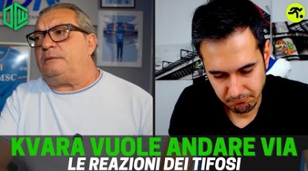 KVARA VUOLE LASCIARE IL NAPOLI‼️ PSICODRAMMA DEI TIFOSI: &quot;SCAPPANO TUTTI...&quot; | TIFOSIAMO