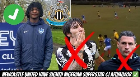 CJ Afumuzor to Newcastle United DONE DEAL ✅+ Sandro Tonali and Fabian Schar BOTH INJURED !!!!