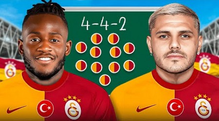 BATSHUAYI - ICARDI ÇİFT FORVET? // GALATASARAY 4-4-2 OYNARSA NASIL OLUR? // FC 24 KARİYER MODU