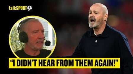 Graeme Souness REVEALS He Wanted To Manage Scotland&#39;s Years Ago But Was Ghosted 