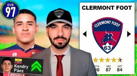 RECONSTRUINDO O *CLERMONT FOOT 63* (o pior time da LIGUE 1!)