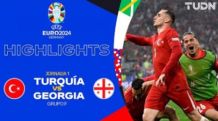 HIGHLIGHTS - Turquía vs Georgia | UEFA EURO 2024 - J1 | TUDN