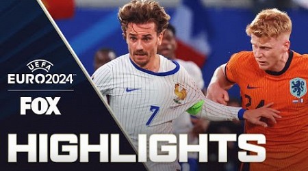 Netherlands vs. France Highlights | UEFA Euro 2024