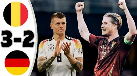 Unbelievable Match - Belgium vs Germany 3-2 | Extended Highlights &amp; Goals - 2024 HD