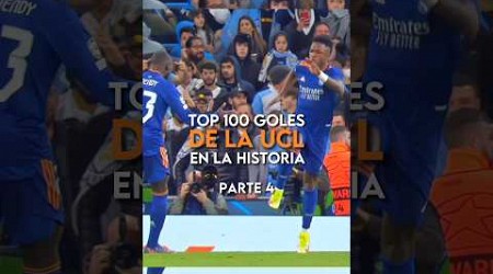 Top 100 mejores goles en la Champions League (PT 4) 