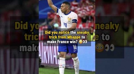 Mbappe&#39;s SNEAKY TRICK explained 