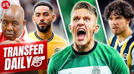 Arsenal In Talks With Gyokeres, Bid Rejected For Left Back &amp; Wolves Striker Eyed! | Tansfer Daily