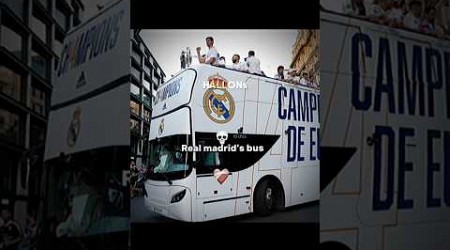 Real madrid’s bus