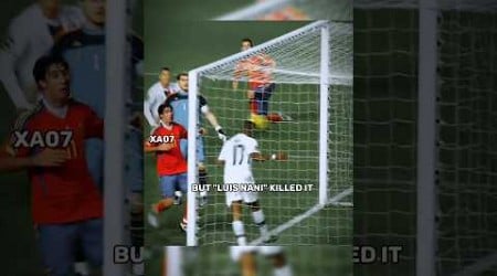 When Nani Killed Ronaldo&#39;s Beautiful Goal 