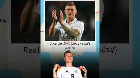 Toni Kroos Career Journey ✈️ #realmadrid #bayernmunich #bayerleverkusen