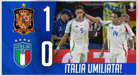 GIUNTOLI lascialo a NAPOLI || SPAGNA ITALIA 1-0