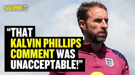 ANGRY England Fan SLAMS Gareth Southgate For CLAIMING England Miss Kalvin Phillips 