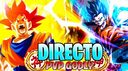 DIRECTO VAMOS POR LA LIGA GOD CON GOKU SSJ GOD &amp; GOHAN ULTIMATE | Dragón ball Legends