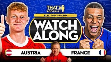 AUSTRIA vs FRANCE EURO 2024 Watchalong Mark GOLDBRIDGE LIVE