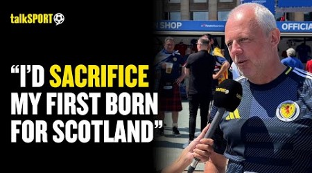 Scotland Fan Would GIVE UP His CHILD For A Place In The Knock-Outs 