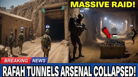 Israeli Elite Forces Carried Out Massive RAID &amp; CAPTURED Arsenal Tunnel of Hamass! Israel At War!