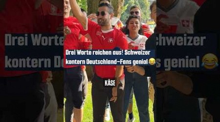 Genialer Konter von den Schweiz-Fans 