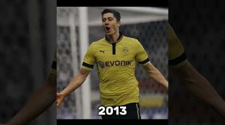 Lewandowski evolution over the years | All I want is you. #shorts #footballshorts #edit #shortsfeed