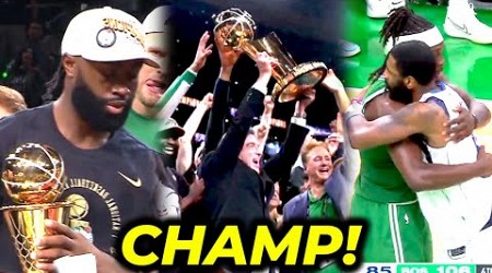 Grabe ang respeto ni Kyrie Irving sa Boston kahit pinagmumura ng crowd! | Celtics 2024 NBA CHAMPION!