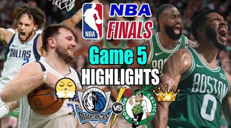 Celtics vs Mavericks NBA Finals Full Game 5 | Celtics Sweep &amp; Dominated Series 