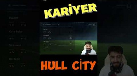 BAŞLIYORUZ GARİBAN HOCA SAHNEDE // FC24 KARİYER MODU HULL CİTY