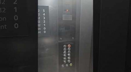 KONE MonoSpace #lift #elevator at Premier Inn Southampton Westquay (Going Up)