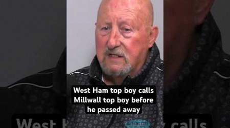 West Ham top boy talks to Millwall top boy before his death - Bill Gardner