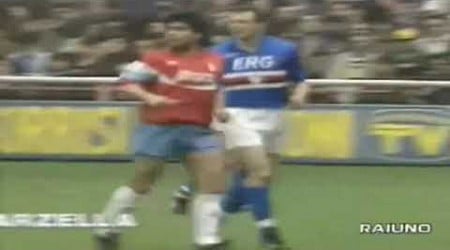 Sampdoria Napoli 4 1 24 marzo 1991