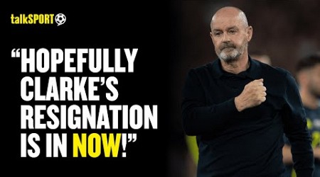 Caller HITS OUT At Steve Clarke For Blaming Loss On &#39;Footballing Gods&#39; &amp; Calls For His RESIGNATION 