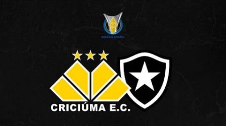 CRICIÚMA X BOTAFOGO - JORNADA ESPORTIVA - BRASILEIRÃO SERIE A - 22/06/2024