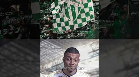 Mbappe&#39;nin Bursaspor maçlarını izlediği dönemler! (Ne alaka demeyin) #shorts #futbol #keşfet