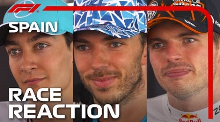 Drivers’ Reaction After The Race | 2024 Spanish Grand Prix